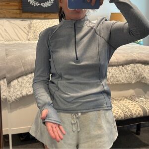 Avalanche Soft Quarter-Zip Pullover | Bluish Gray | Medium | Cozy Everyday Layer